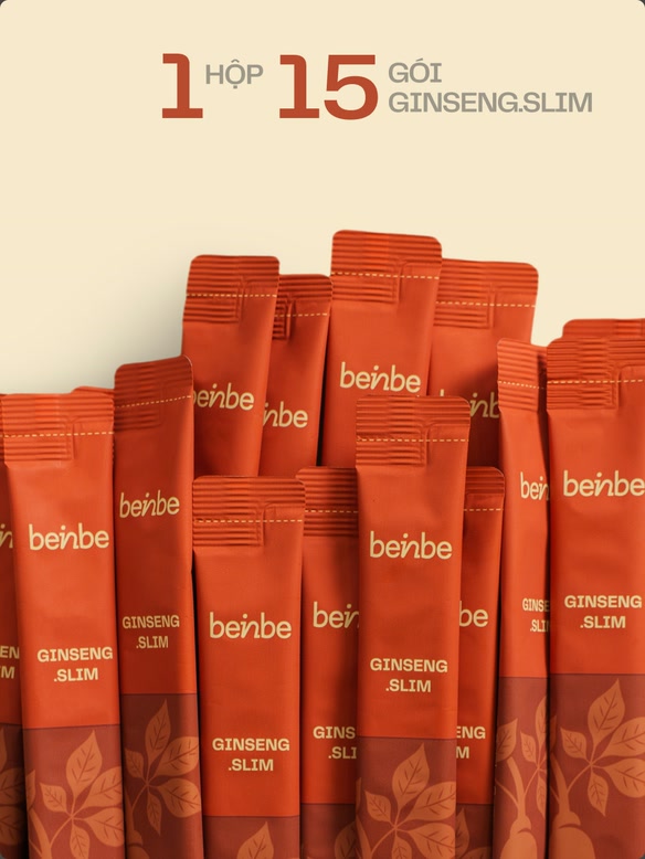 1 hộp · 15 gói Ginseng Slim