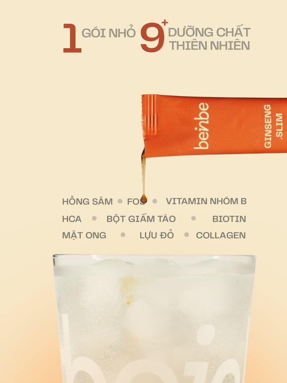 1 gói nhỏ, 9+ dưỡng chất thiên nhiên